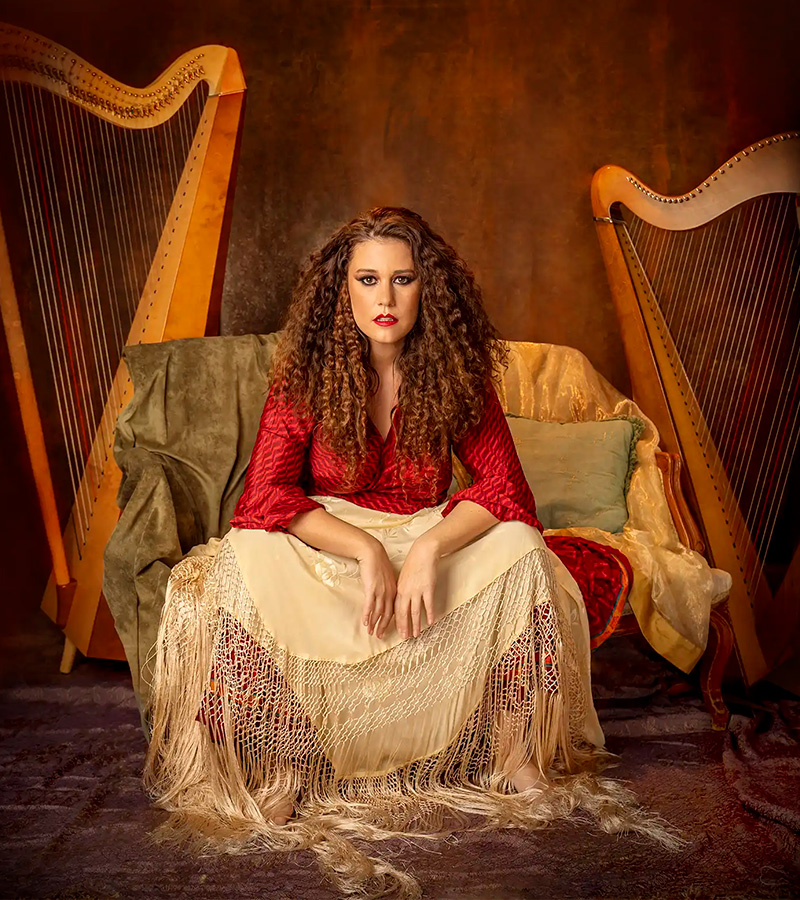 Ana Crismán, Arpa Flamenca (trío)